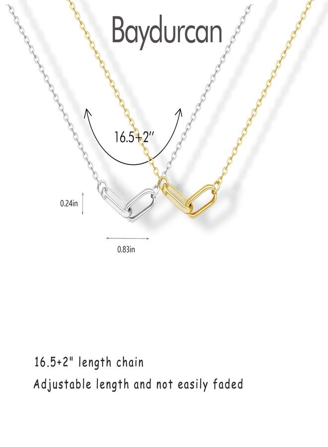 Baydurcan BFF Necklace for 2 Sisters Gifts from Sister Long Distance Friendship Gifts Best Friend Necklace(You & Me) - Image 2